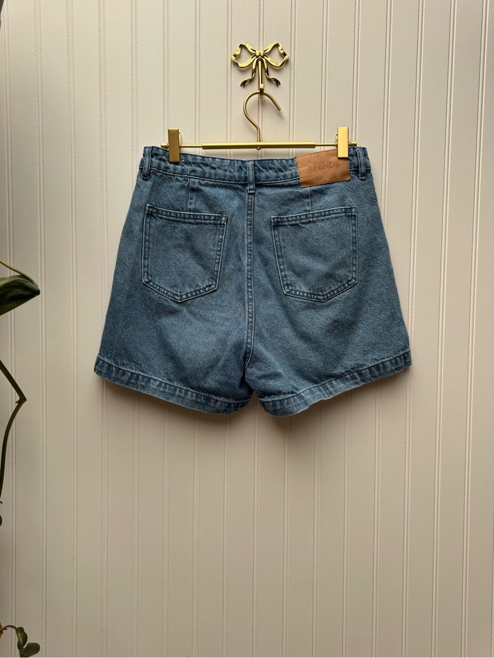 AFENDS Seventy-Threes Denim Short Worn Blue 26 - Picture 7 of 11